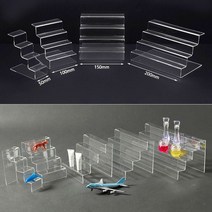 층계형 아크릴받침대 플라스틱진열대 아크릴전시대