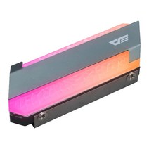 Darkflash-알루미늄 5V ARGB M.2 ssd 하드 디스크 방열판 방열 라디에이터 냉각 실리콘 열 패드 쿨러 M2, DM4 ARGB