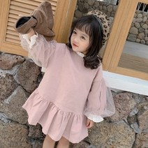 도레베베 소매샤인 프릴 여아원피스 110호