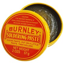 [유앤아이쇼핑] BURNLEY (노란통 솔더링 페이스트57g) 납땜용제 솔더 560EA, 유앤아이쇼핑 본상품선택