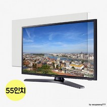 LTI729781눈부심 감소 선명한 화면 평면TV 보안기 55인치, 상세페이지 참조