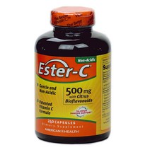 아메리칸헬스 에스터-C 500mg 시트러스 바이오플라보노이드 캡슐, 240정, 1개