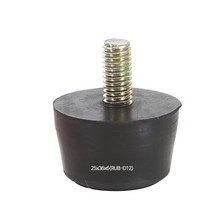 화성고무 볼트방진고무(고무발)25x36x6 RUB-D12(20개) 방진고무 _ 23030320EA