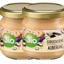 디엠바이오 dmBio eggplant spread 독일 가지 크림 스프레드 180g, 2팩