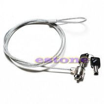 노트북 자물쇠 락케이블 도난방지 usb 시건장치 컴퓨터 잠금 보안 보안 중국 케이블 키