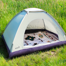 소형텐트 2인용 한강 피크닉 소풍 캠핑 텐트 쉘터, 칼루스 피크닉돔 2P