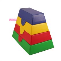 안전 5단 소형 뜀틀 소프트 재질 학교체육 체조 체육관 유아체육 초등체육 Esyuse 증정, 소프트웨어 4단 뜀틀