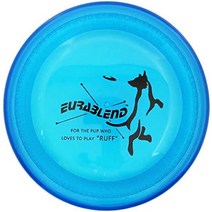강아지원반 wham-o eurablend 패스트백 프리스비 고내구성 k9 도그 플라잉 디스크, 파란색