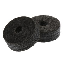 shangren 2 pcs 하이햇 심벌즈 펠트 와셔 심벌즈 스탠드 와셔 타악기 - 그레이 4cm, 회색