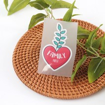 천아트 의류전사지 Family First 하트(F939) 티셔츠 다리미 열전사지
