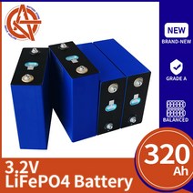 인산철파워뱅크 캠핑용 배터리 신제품 Lifepo4 배터리 320AH 충전식 리튬 철 인산염 DIY 12V 24V 48V 골프, 01 1PCS