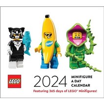 Lego Minifigure a Day 2024 Daily Calendar, Chronicle, Lego Minifigure a Day 2024 D.., Lego(저),Chronicle..