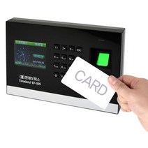 EF-005전용 근태관리기 출입증명 RF카드 출퇴근기록기추천 근태기 출근기록 출근체크 출퇴근기록 출입관리, 디자인 직접 작업, 단면