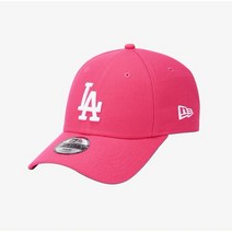 뉴에라 키즈 (12373721) 2020 베이직 MLB LA다저스 볼캡 핑크