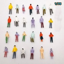 휴대용 색도계 고정밀 색차 비교 색차계 측색기 측정기 100pcs 모델 건물 사람들 피규어 승객 기차 풍경 diy 캐릭터 1:1001:150 스케일 혼합 색상 포즈 모델, 2.2-2.5cm 100개