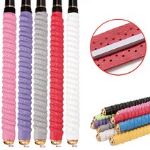 VOLAR 150cm 낚시대 탁구채 자전거 철봉 심쿠션 그립 테이프 5P, 핑크