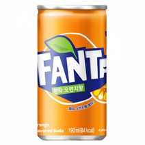 환타 오렌지 190ml x 90캔(30캔-3박스), 90개, 185ml