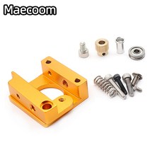 날인기 유통기한 마킹기 Makerbot 1.75mm 필라멘트 3D 프린터 용 알루미늄 합금 블록 MK8 압출기 부품 오른, 03 MK8 Short