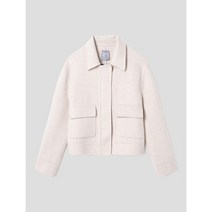 [에잇세컨즈] 아이보리 베이지 포켓디테일 핸드메이드 숏코트 (322X30LY10) (322