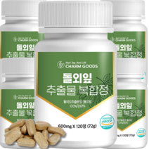 해썹인증 돌외잎 대용량 인정 HACCP 추출물 가루 추출 분말 캡슐 정, 6개, 120정