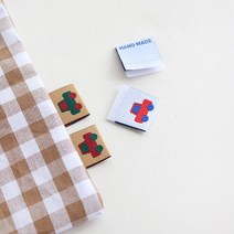 [원단쟁이] 50개]100개]-끼움라벨) 꼬마자동차(2컬러) E2, 50개, 화이트