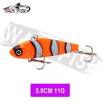 도보 물고기 침몰 진동 낚시 미끼 10g 14g 18g 22g 하드 인공 VIB 겨울 얼음 파이크 태클 Isca Pech, 23 Type C-11g