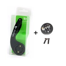 자전거 컴퓨터 마운트 홀더 도로 MTB 자전거 컴퓨터 홀더 Bryton 라이더 R310 R330 R420 R530 사이클링 Handlebr 블랙 사용 가능, (366)with Gopro