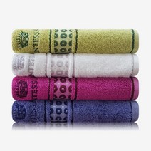 송월타월카운테스마라 써클 뱀부얀세면타월 답례품, 연두