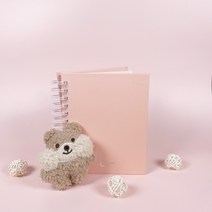 [달로티] 초음파앨범 포토북 접착식앨범, 베이비핑크
