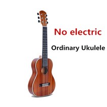 초중급 일렉기타 취미용 연습용 전자기타 동호회 Guitalele 30 인치 미니 일렉트릭 기타 바리톤 어쿠스틱 6, 02 ordinary_01 30 Inches