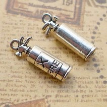 차량용 자동차 소화기10 개/몫 7x22mm 소화기 합금 매력 DIY 쥬얼리에 대 한 골동품 실버 컬러 펜 던 트 만, 한개옵션0