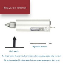 건식코아드릴 코아드릴 기계 장비0.3-4mm 미니 마이크로 전기 드릴 알루미늄 핸드 휴대용 헬드 조각사 펜, 01 A