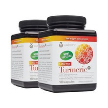 유씨어리 [2개 SET] 터메릭 강황 커큐민 1 000mg 180정 (캡슐) youtheory Turmeric 1 000 mg. 180 Capsules, 1개