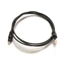 견고한 1m 3ft Toslink 미니 플러그 3.5mm 디지털 광 SPDIF 오디오 케이블 와이어 컴퓨터 증폭기 광섬유, 한개옵션0