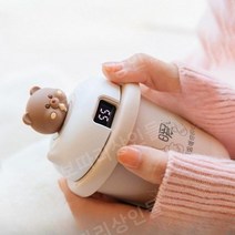 충전손난로 멀티 보조배터리 USB 미니 휴대용, 유백색코알라(10000mAh)