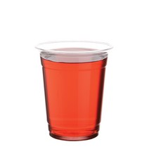 커피세븐 PET 투명 아이스컵 높이 107mm x 상단 92mm x 하단 59mm, 397ml, 1000개