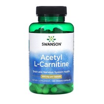 스완슨 아세틸 L 카르티닌 카르니틴 500mg 100베지캡슐