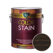 노루페인트 올뉴 칼라 오일 스테인 1.9L, Black 1(블랙1), 1개