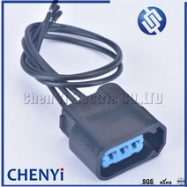 스미토모-방수 CRV 고전압 점화 코일 자동차 커넥터 혼다 K 시리즈 S2000 15cm 18AWG 3핀 6189-0728, 01 with 15cm 18AWG_01 1개