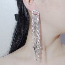 웨딩귀걸이 [비너스헤일로귀걸이] 본식 셀프웨딩 피트니스 머슬마니아 대회