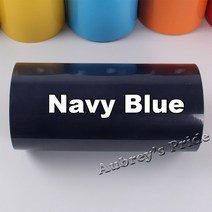 평판프레스 열전사무료 배송 30cm x 100cm (12 "x PVC 열전달 비닐 열 프레스 기계 절단 플로터 커터, 14 Navy Blue