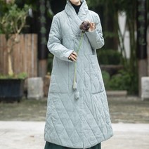 고급 여성 가을 겨울 생활한복 개량 한복 상의 패딩 자켓 누빔 저고리