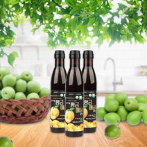 [슬로푸드]하동 유기농 황금 매실 액기스 청 원액 500ml, 8개