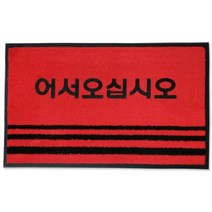카페 폭설 물기 제거용 현관 입구 매트 사무실개업선물 초겨울 발판 도어매트 학원