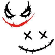JOKER 조커 차량용 데칼 튜닝 스티커, 1개, 선택-2그린(중)