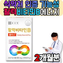 고함량 수용성 활력 엽산 비타민 B B12 B2 B6 B1 비오틴 나이아신