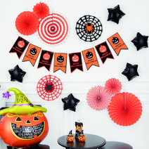 풀세트 61번 할로윈파티 [이중펠트 위치햇펌프킨]