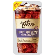 롯데 칸타타 아이스 헤이즐넛향 230ml X 10봉, 10개