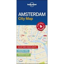 Lonely Planet Amsterdam City Map