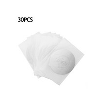icafilas 커피 포일 네스프레소 vertuolin 커피 캡슐 포드 62mm 일회용 vertuo 커피 컵 씰 포일 뚜껑 스티커, 30개